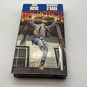 McLintock VHS with John Wayne & Maureen O'Hara